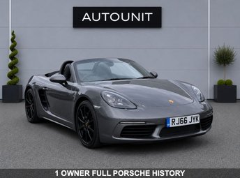 2016 PORSCHE 718 BOXSTER 2.0T Convertible 2dr Petrol PDK Euro 6 (s/s) (300 ps) £31990.00