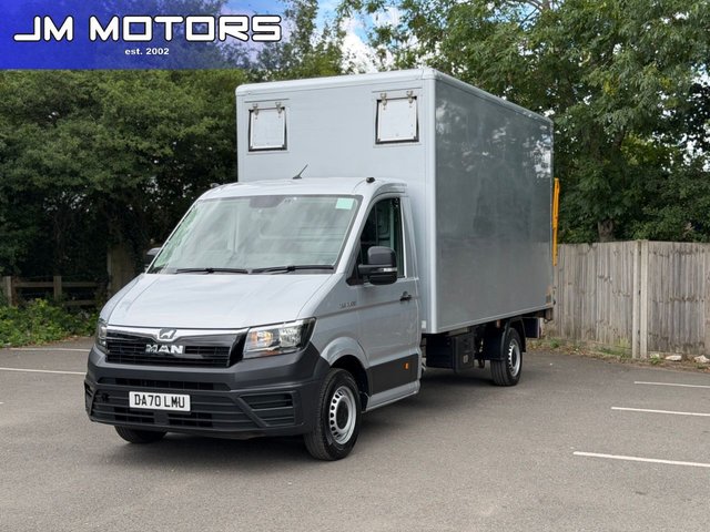 View our Man Tge 2.0 3100d Box 2dr Diesel Manual FWD LWB Euro 6 (s/s) (102 ps)