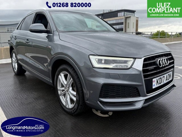 2017 AUDI Q3 2.0 TDI S line Edition SUV 5dr Diesel S Tronic quattro Euro 6 (s/s) (184 ps) &pound;12295.00