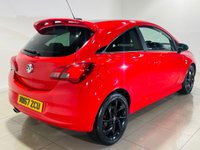 USED 2017 67 VAUXHALL CORSA 1.4i ecoTEC Limited Edition Hatchback 3dr Petrol Manual Euro 6 (75 ps) Lava Red | Black Interior | Bluetooth Media | Privacy Glass | Low Mileage | ULEZ OK