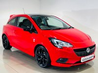 USED 2017 67 VAUXHALL CORSA 1.4i ecoTEC Limited Edition Hatchback 3dr Petrol Manual Euro 6 (75 ps) Lava Red | Black Interior | Bluetooth Media | Privacy Glass | Low Mileage | ULEZ OK