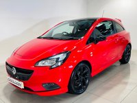USED 2017 67 VAUXHALL CORSA 1.4i ecoTEC Limited Edition Hatchback 3dr Petrol Manual Euro 6 (75 ps) Lava Red | Black Interior | Bluetooth Media | Privacy Glass | Low Mileage | ULEZ OK