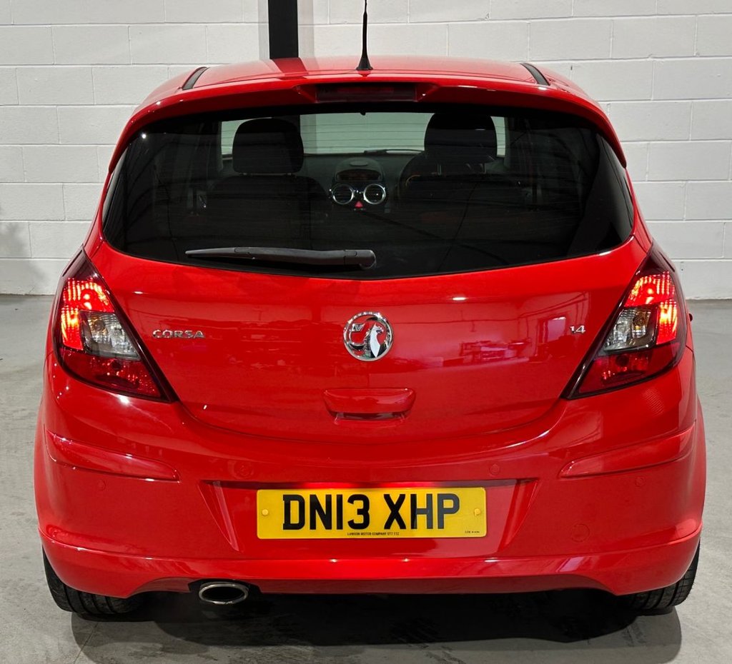 USED 2013 13 VAUXHALL CORSA 1.4 16V SRi Hatchback 5dr Petrol Manual Euro 5 (100 ps) 