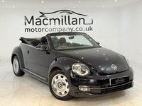 USED 2015 65 VOLKSWAGEN BEETLE 1.4 TSI BlueMotion Tech Design Cabriolet 2dr Petrol Manual Euro 6 (s/s) (150 ps) 