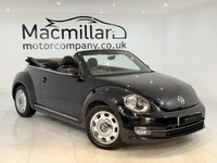 USED 2015 65 VOLKSWAGEN BEETLE 1.4 TSI BlueMotion Tech Design Cabriolet 2dr Petrol Manual Euro 6 (s/s) (150 ps) 