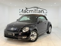 USED 2015 65 VOLKSWAGEN BEETLE 1.4 TSI BlueMotion Tech Design Cabriolet 2dr Petrol Manual Euro 6 (s/s) (150 ps) 