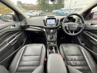 USED 2017 FORD KUGA 2.0 TDCi Titanium X SUV 5dr Diesel Powershift AWD Euro 6 (s/s) (180 ps) * FSH - PAN ROOF - SAT NAV - ALLOYS - ELECTRIC TAILGATE *