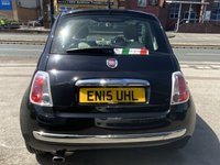 USED 2015 15 FIAT 500 1.2 Lounge Hatchback 3dr Petrol Manual Euro 6 (s/s) (69 bhp) 