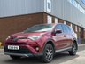 USED 2018 18 TOYOTA RAV4 2.5 VVT-h Design SUV 5dr Petrol Hybrid CVT Euro 6 (s/s) (197 ps) 