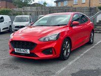 USED 2019 19 FORD FOCUS 1.0T EcoBoost ST-Line Hatchback 5dr Petrol Manual Euro 6 (s/s) (125 ps) Great Car, Carplay, Parking Sensor, Sat NAV