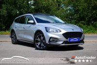 USED 2020 70 FORD FOCUS 1.5 EcoBlue Active X Estate 5dr Diesel Auto Euro 6 (s/s) (120 ps) MOONDUST SILVER METALLIC PAINTWORK + SUNROOF + HEATED SEATS + APPLE CARPLAY