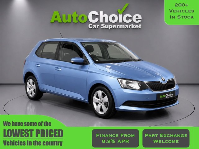 View our Skoda Fabia range