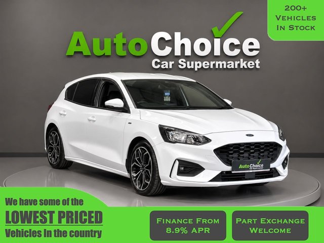 View our Ford Focus 1.0T EcoBoost ST-Line X Hatchback 5dr Petrol Manual Euro 6 (s/s) (125 ps) in Blackburn