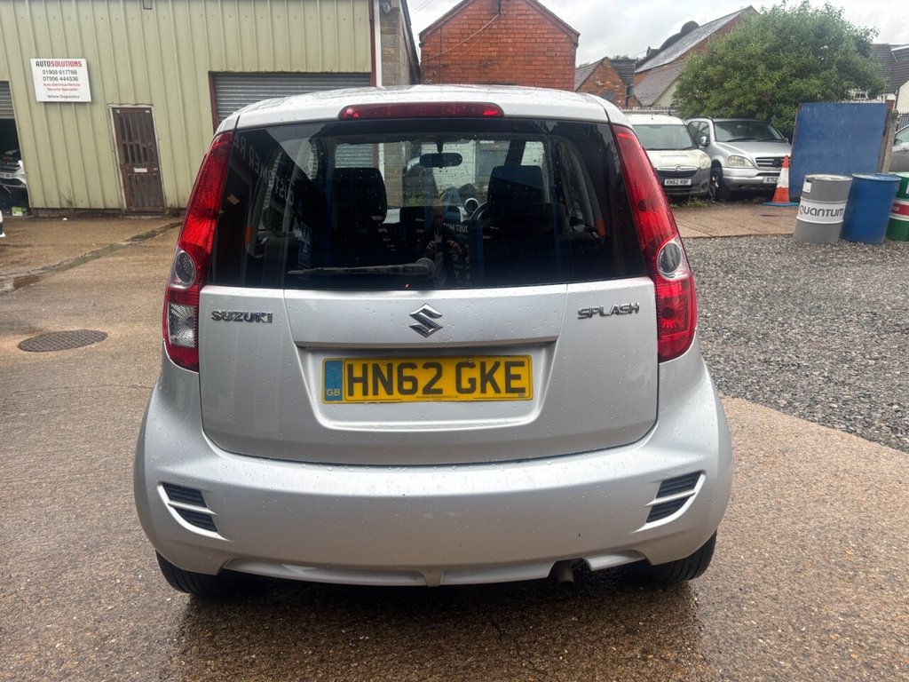 USED 2012 62 SUZUKI SPLASH 1.0 12V SZ2 MPV 5dr Petrol Manual Euro 5 (68 ps) 