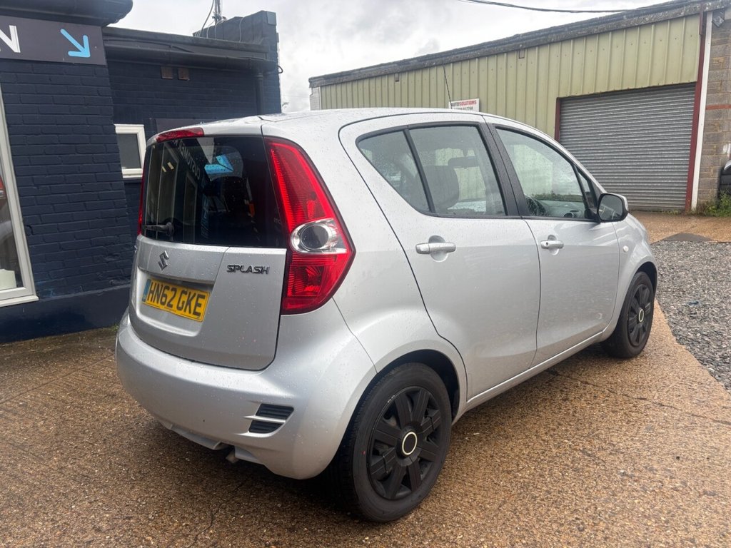 USED 2012 62 SUZUKI SPLASH 1.0 12V SZ2 MPV 5dr Petrol Manual Euro 5 (68 ps) 