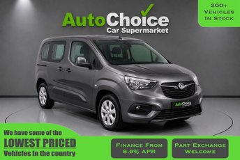 2019 VAUXHALL COMBO LIFE 1.2 Turbo GPF Energy MPV 5dr Petrol Manual Euro 6 (s/s) (7 Seat) (110 ps) in Blackburn &pound;9885.00