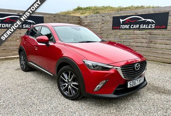 2017 MAZDA CX-3 2.0 SKYACTIV-G Sport Nav SUV 5dr Petrol Manual Euro 6 (s/s) (121 ps) £8495.00