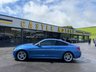 USED 2019 68 BMW 4 SERIES 420d M Sport Coupe 2.0 Diesel Auto Euro 6 (s/s) (190 ps) Economical diesel coupe in Estoril Blue Metallic with Black leather