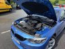 USED 2019 68 BMW 4 SERIES 420d M Sport Coupe 2.0 Diesel Auto Euro 6 (s/s) (190 ps) Economical diesel coupe in Estoril Blue Metallic with Black leather