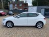 USED 2020 20 SEAT LEON 1.6 TDI SE Dynamic Hatchback 5dr Diesel Manual Euro 6 (s/s) (115 ps) ONE OWNER+LONG MOT UNTIL 07.05.2027+MEDIA PLUS SYSTEM FEATURING SATELLITE NAVIGATION+SEAT FULL LINK SMARTPHONE INTEGRATION-MIRROR LINK-APPLE CARPLAY-ANDROID AUTO+AIR-CONDITIONING+HALOGEN HEADLIGHTS WITH LED DAYTIME RUNNING LIGHTS+FRONT & REAR PARKING ASSISTANCE+'NEVEDA WHITE' PAINT+17 INCH ALLOY WHEELS.