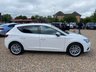 USED 2020 20 SEAT LEON 1.6 TDI SE Dynamic Hatchback 5dr Diesel Manual Euro 6 (s/s) (115 ps) ONE OWNER+LONG MOT UNTIL 07.05.2027+MEDIA PLUS SYSTEM FEATURING SATELLITE NAVIGATION+SEAT FULL LINK SMARTPHONE INTEGRATION-MIRROR LINK-APPLE CARPLAY-ANDROID AUTO+AIR-CONDITIONING+HALOGEN HEADLIGHTS WITH LED DAYTIME RUNNING LIGHTS+FRONT & REAR PARKING ASSISTANCE+'NEVEDA WHITE' PAINT+17 INCH ALLOY WHEELS.
