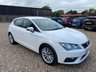 USED 2020 20 SEAT LEON 1.6 TDI SE Dynamic Hatchback 5dr Diesel Manual Euro 6 (s/s) (115 ps) ONE OWNER+LONG MOT UNTIL 07.05.2027+MEDIA PLUS SYSTEM FEATURING SATELLITE NAVIGATION+SEAT FULL LINK SMARTPHONE INTEGRATION-MIRROR LINK-APPLE CARPLAY-ANDROID AUTO+AIR-CONDITIONING+HALOGEN HEADLIGHTS WITH LED DAYTIME RUNNING LIGHTS+FRONT & REAR PARKING ASSISTANCE+'NEVEDA WHITE' PAINT+17 INCH ALLOY WHEELS.