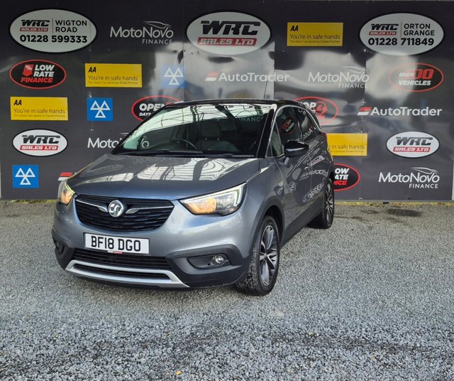 View our Vauxhall Crossland X range