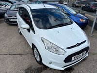 USED 2014 14 FORD B-MAX 1.4 Zetec MPV 5dr Petrol Manual Euro 5 (90 ps) LOW MILES + FSH + SESNORS + 1 FORMER