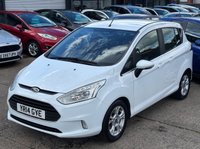 USED 2014 14 FORD B-MAX 1.4 Zetec MPV 5dr Petrol Manual Euro 5 (90 ps) LOW MILES + FSH + SESNORS + 1 FORMER