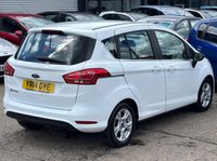 USED 2014 14 FORD B-MAX 1.4 Zetec MPV 5dr Petrol Manual Euro 5 (90 ps) LOW MILES + FSH + SESNORS + 1 FORMER
