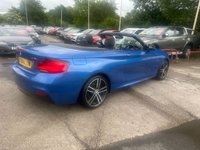 USED 2019 69 BMW 2 SERIES 1.5 218i GPF M Sport Convertible 2dr Petrol Auto Euro 6 (s/s) (136 ps) 