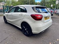 USED 2017 17 MERCEDES-BENZ A-CLASS 1.5 A180d Sport (Executive) Hatchback 5dr Diesel 7G-DCT Euro 6 (s/s) (109 ps) F/S/H +CRUISE CONTROL+NAVIGATION+REVERSE PARKING CAMERA+LEATHER UPHOLSTERY+F/R PARKING SENSORS+EXECUTIVE REFINEMENTS