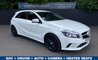 USED 2017 17 MERCEDES-BENZ A-CLASS 1.5 A180d Sport (Executive) Hatchback 5dr Diesel 7G-DCT Euro 6 (s/s) (109 ps) F/S/H +CRUISE CONTROL+NAVIGATION+REVERSE PARKING CAMERA+LEATHER UPHOLSTERY+F/R PARKING SENSORS+EXECUTIVE REFINEMENTS