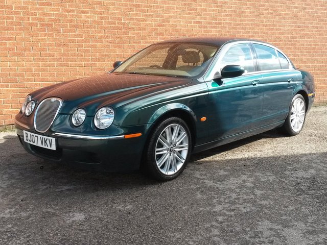 2007 07 Jaguar S-Type 2.7 V6 SE 4d AUTO 206 BHP SAT NAV, FULL LEATHER
