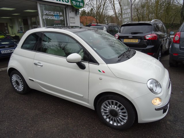 2011 11 Fiat 500 1.2 LOUNGE 3d 69 BHP