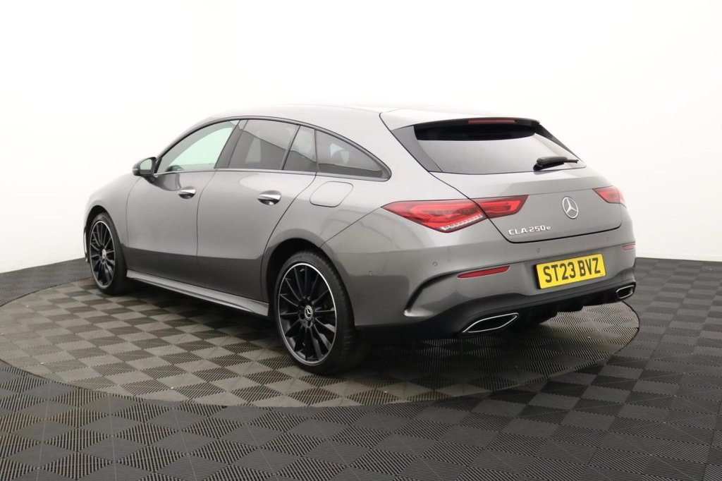 USED 2023 23 MERCEDES-BENZ CLA 1.3 CLA250e 15.6kWh AMG Line Night Edition (Premium Plus) Shooting Brake 5dr Petrol Plug-in Hybrid 8G-DCT Euro 6 (s/s) (218 ps) Car Play, Rear Camera, Sat Nav