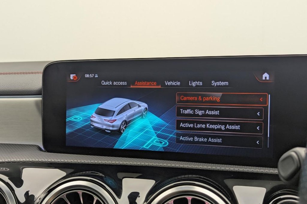 USED 2023 23 MERCEDES-BENZ CLA 1.3 CLA250e 15.6kWh AMG Line Night Edition (Premium Plus) Shooting Brake 5dr Petrol Plug-in Hybrid 8G-DCT Euro 6 (s/s) (218 ps) Car Play, Rear Camera, Sat Nav