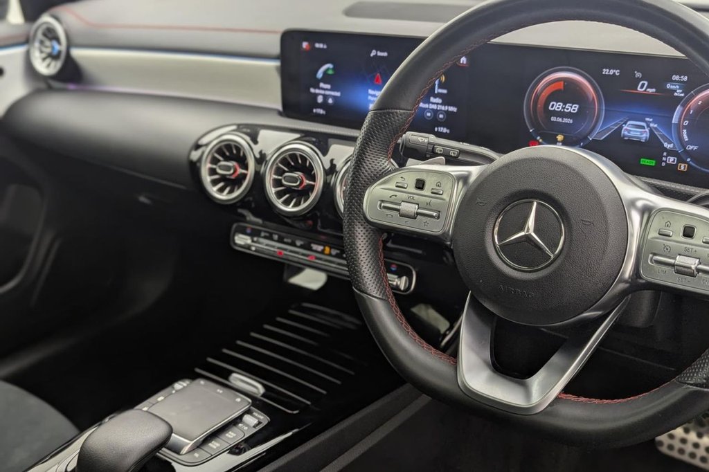USED 2023 23 MERCEDES-BENZ CLA 1.3 CLA250e 15.6kWh AMG Line Night Edition (Premium Plus) Shooting Brake 5dr Petrol Plug-in Hybrid 8G-DCT Euro 6 (s/s) (218 ps) Car Play, Rear Camera, Sat Nav