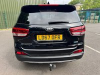 USED 2017 67 KIA SORENTO 2.2 CRDi KX-3 SUV 5dr Diesel Manual AWD Euro 6 (s/s) (197 bhp) LOW MILEAGE FAMLIY 7 SEATER+KIA DEALER SERVICED+AUTO TAILGATE+NAV+REVERSE CAMERA+AWD+DETACHABLE TOWBAR+HTD LTHR SEATS/STEERING WHEEL