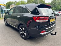 USED 2017 67 KIA SORENTO 2.2 CRDi KX-3 SUV 5dr Diesel Manual AWD Euro 6 (s/s) (197 bhp) LOW MILEAGE FAMLIY 7 SEATER+KIA DEALER SERVICED+AUTO TAILGATE+NAV+REVERSE CAMERA+AWD+DETACHABLE TOWBAR+HTD LTHR SEATS/STEERING WHEEL