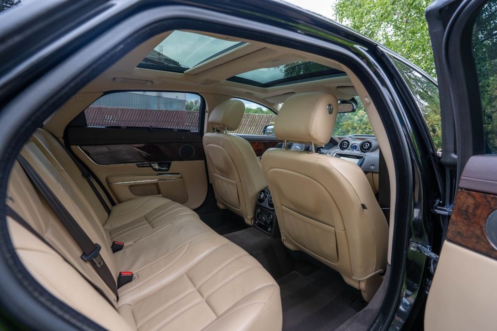 USED 2012 61 JAGUAR XJ JAGUAR XJ L 5.0 PETROL AUTO IMMACULATELY PRESENTED LEFT HAND DRIVE LONG WHEEL BASE IDEAL FOR OVERSEAS PROPERTY OWNERS LUXURIOUSLY APPOINTED THROUGHOUT