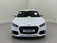 USED 2018 18 AUDI TT RS 2.5 TFSI Coupe 3dr Petrol S Tronic quattro Euro 6 (s/s) (400 ps) RS SPORTS EXHAUST SYSTEM + COMFORT AND SOUND PACK - BANG & OLUFSEN SPEAKERS + DIGITAL DASHBOARD
