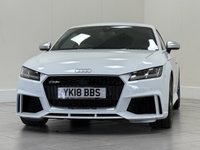 USED 2018 18 AUDI TT RS 2.5 TFSI Coupe 3dr Petrol S Tronic quattro Euro 6 (s/s) (400 ps) RS SPORTS EXHAUST SYSTEM + COMFORT AND SOUND PACK - BANG & OLUFSEN SPEAKERS + DIGITAL DASHBOARD