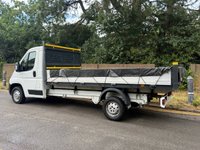 USED 2019 69 PEUGEOT BOXER 2.0 BlueHDi 335 160BHP Built for Business Plus L4 XLWB DROPSIDE TRUCK AIR CON+BODY COVER+ EU6+160BHP
