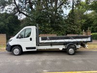 USED 2019 69 PEUGEOT BOXER 2.0 BlueHDi 335 160BHP Built for Business Plus L4 XLWB DROPSIDE TRUCK AIR CON+BODY COVER+ EU6+160BHP