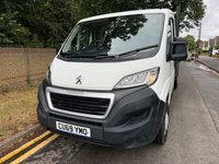 USED 2019 69 PEUGEOT BOXER 2.0 BlueHDi 335 160BHP Built for Business Plus L4 XLWB DROPSIDE TRUCK AIR CON+BODY COVER+ EU6+160BHP