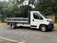 USED 2019 69 PEUGEOT BOXER 2.0 BlueHDi 335 160BHP Built for Business Plus L4 XLWB DROPSIDE TRUCK AIR CON+BODY COVER+ EU6+160BHP