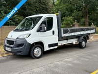 USED 2019 69 PEUGEOT BOXER 2.0 BlueHDi 335 160BHP Built for Business Plus L4 XLWB DROPSIDE TRUCK AIR CON+BODY COVER+ EU6+160BHP