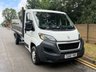 USED 2019 69 PEUGEOT BOXER 2.0 BlueHDi 335 160BHP Built for Business Plus L4 XLWB DROPSIDE TRUCK AIR CON+BODY COVER+ EU6+160BHP