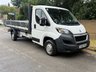 USED 2019 69 PEUGEOT BOXER 2.0 BlueHDi 335 160BHP Built for Business Plus L4 XLWB DROPSIDE TRUCK AIR CON+BODY COVER+ EU6+160BHP